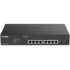 Image de D-Link Systems D-Link DGS 1100-10MPV2 - Commutateur - intelligent - 8 x 10/100/1000 (PoE) + 2 x Gigabit SFP - Montable sur rack - PoE (130 W)