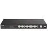 Image de D-Link Systems D-Link DGS 1100-26MPV2 - Commutateur - intelligent - 24 x 10/100/1000 (PoE+) + 2 x SFP Gigabit combiné - Montable sur rack - PoE+ (370 W)