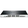 Image de D-Link DGS 1510-28XMP - Commutateur - C3 - intelligent - 24 x 10/100/1000 (PoE+) + 4 x 10 Gigabit SFP+ - de bureau, Montable sur rack - PoE+ (370 W)