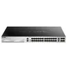 Image de D-Link DGS 3130-30S - Commutateur - L3 Lite - Géré - 24 x Gigabit SFP + 2 x 10 Gigabit Ethernet + 4 x 10 Gigabit SFP+