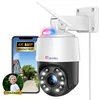 Image de Ctronics 4K 8MP Caméra Surveillance WiFi 2.4/5Ghz Extérieure avec Auto Balayage/Suivi/Zoom 16X, Détection Humains/Véhicules/Animaux, 60M Vision de Nuit, TF/Cloud