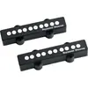 Image de Accessoires Guitares Seymour Duncan Sj5-3S - Kit Quarter-Pound Jazz Bass 5 Noir Micros Basses