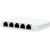 Image de Ubiquiti Ubiquiti UniFi Switch USW Flex Mini - Commutateur - intelligent - 4 x 10/100/1000 + 1 x 10/100/1000 (PoE+) - de bureau - PoE+ (pack de 5)