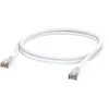 Image de Ubiquiti UniFi - Cordon de raccordement - RJ-45 (M) pour RJ-45 (M) - 2 m - 6 mm - STP - CAT 5e - moulé, extérieur, bloqué, robuste - blanc
