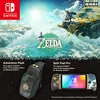 Image de Sac de transport à bandoulière Hori Adventure Pack Zelda: Tears of the Kingdom pour Nintendo Switch Noir, Bleu et Jaune