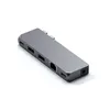 Image de Hub USB Satechi ST-UCPHMIM Pro Hub Mini pour MacBook Pro M1 Gris sidéral