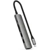 Image de Hub USB-C Multiport 6-en-1 Satechi ST-P6SM Gris sidéral