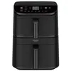 Image de Cosori CAF-DC121-ADER Double 10,8 L Autonome Friteuse d'air chaud Noir