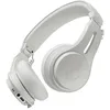 Image de Casque arceau supra-aural sans fil Bluetooth Skullcandy Icon ANC avec réduction de bruit active Blanc et orange