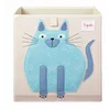 Image de 3 Sprouts Cube De Rangement Chat 33 X 33 Cm