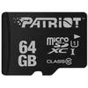 Image de Psf64gmdc10 64 go micro sdhc 80 mo/s noir