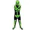 Image de Costume de squelette brillant Morphsuits enfant - 10-12 ans