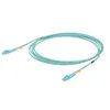 Image de Ubiquiti UniFi - Cordon de raccordement - LC/UPC multimode (M) pour LC/UPC multimode (M) - 3 m - fibre optique - duplex - 50 / 125 microns - OM3 - intérieur - turquoise