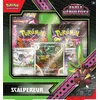Image de Cartes à collectionner Pokémon Coffret Illustration Scalpereur 4 boosters EV65 Ecarlate et Violet Fable Nébuleuse