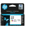 Image de HP 22 - couleur (cyan, magenta, jaune) - originale - cartouche d'encre
