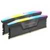Image de CORSAIR Vengeance RGB - DDR5 - kit - 32 Go: 2 x 16 Go - DIMM 288 broches - 6000 MHz / PC5-48000 - CL30 - 1.4 V - gris clair