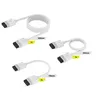 Image de Corsair iCUE LINK - Kit câble d'alimentation / de données - lien CORSAIR iCUE pour lien CORSAIR iCUE - blanc