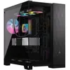 Image de CORSAIR 6500X - Mid tower - ATX étendu - panneau latéral fenêtré (verre trempé) - pas d'alimentation (ATX) - aluminium obsidienne, noir - USB/Audio