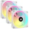 Image de QX RGB Series - iCUE LINK QX120 RGB WHITE - Ventilation PC - 120mm - Starter Kit