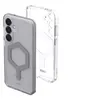 Image de UAG Plyo Pro Series - Coque de protection pour téléphone portable - magnétique - compatibilité avec MagSafe - cadre en polyuréthane thermoplastique (TPU), plaque arrière en polycarbonate - glace/argent - pour Samsung Galaxy S25+