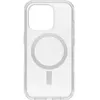 Image de OtterBox Symmetry Series Clear - Coque de protection pour téléphone portable - compatibilité avec MagSafe - polycarbonate, caoutchouc synthétique - stardust (paillettes transparentes) - pour Apple iPhone 15 Pro