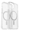 Image de OtterBox Symmetry Series Clear - Coque de protection pour téléphone portable - compatibilité avec MagSafe - polycarbonate, caoutchouc synthétique, verre au phosphate d'argent - clair - pour Apple iPhone 15