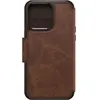 Image de OtterBox Strada Series Folio - Étui à rabat pour téléphone portable - compatibilité avec MagSafe - cuir - espresso (brun) - pour Apple iPhone 15 Pro Max