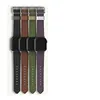 Image de OtterBox Symmetry - Bracelet pour montre intelligente - 41/40/38 mm, cuir de cactus - noir cendré - pour Apple Watch Hermès Series 9, SE 3, Series 10, Series 11, Series 8, Series 9