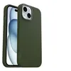 Image de OtterBox Symmetry Series - Coque de protection pour téléphone portable - compatibilité avec MagSafe - cuir de catus, polyuréthane - cactus grove (green) - pour Apple iPhone 15
