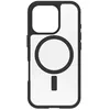 Image de OtterBox React Series - Coque de protection pour téléphone portable - compatibilité avec MagSafe - cristal noir (incolore/noir) - pour Apple iPhone 16 Pro