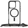 Image de OtterBox React Series - Coque de protection pour téléphone portable - collier - compatibilité avec MagSafe - cristal noir (incolore/noir) - pour Apple iPhone 16 Pro