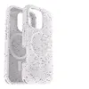 Image de OtterBox Symmetry Core Series - Coque de protection pour téléphone portable - compatibilité avec MagSafe - pépites (blanc) - pour Apple iPhone 16 Pro