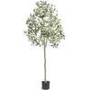 Image de Arbre Artificiel - VEVOR - Plante Artificielle Olivier Plante Artificielle RÃ©aliste Haute 600x1550 mm
