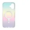 Image de ZAGG Milan Snap - Coque de protection pour téléphone portable - compatibilité avec MagSafe - graphène - iridescent - pour Apple iPhone 16 Plus