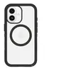 Image de OtterBox Defender Series Pro XT - Coque de protection pour téléphone portable - robuste - compatibilité avec MagSafe - couche de polycarbonate, élastomère thermoplastique (TPE) - côté obscur (clair / noir) - pour Apple iPhone 17