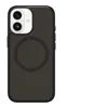 Image de OtterBox Symmetry Series Clear - Coque de protection pour téléphone portable - compatibilité avec MagSafe - polycarbonate, élastomère thermoplastique (TPE) - brume noire (clair/noir) - pour Apple iPhone 17