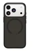 Image de OtterBox Symmetry Series - Coque de protection pour téléphone portable - compatibilité avec MagSafe - polycarbonate, élastomère thermoplastique (TPE) - clair, noir - pour Apple iPhone 17 Pro