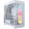 Image de Boitier PC - CORSAIR - FRAME 4500X LX-R RGB Tempered Glass Mid-Tower - 2 radiateurs - Blanc