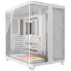 Image de Boitier PC - CORSAIR - AIR 5400 LX-R LINK Tempered Glass Mid-Tower - Ventilateurs RGB a rotor inversé - Blanc