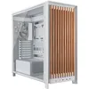Image de CORSAIR FRAME 5000D WOOD RS - Mid tower - ATX étendu - panneau latéral fenêtré (verre trempé) - pas d'alimentation (ATX) - chêne blanc - USB/Audio