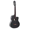 Image de Ortega Ortega Rce125sn - Guitare Électro-Classique - Noir Satiné (+ Housse)