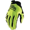 Image de 100% R-Core Gants De VÃ©lo, Jaune, Taille M Pour Hommes
