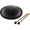 Image de Meinl Meinl Sonic Energy Small Steel Tongue Drum F Minor Handpan Compact, Noir