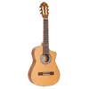Image de OrtÃ©ga Rq39e - Guitare Ãlectro-Classique CÃ¨dre Requinto Diapason 535 Mm - Naturel SatinÃ©