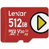 Image de Carte mémoire Lexar Play micro SDXC UHS-I 512 Go Rouge