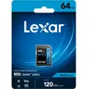 Image de Carte SD LEXAR 64Go High-Performance 800x