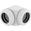 Image de CORSAIR Hydro X Series XF Hardline 90Â° 14mm OD - Raccord coudÃ© pour systÃ¨me de refroidissement liquide - blanc (pack de 2)