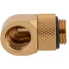 Image de CORSAIR Hydro X Series 90° Rotary Adapter - Raccord pour système de refroidissement par liquide - or (pack de 2)
