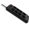Image de Parafoudre parasurtenseur 8 Prises 2 USB Monster Cable MFG4003 Noir