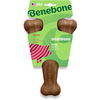 Image de Benebone Jouet pour chien Wishbone Bacon : env. L 25 x l 14,5 x H 5 cm jouet à mâcher pour chien